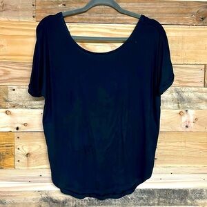 Banana Republic size small black super soft tee